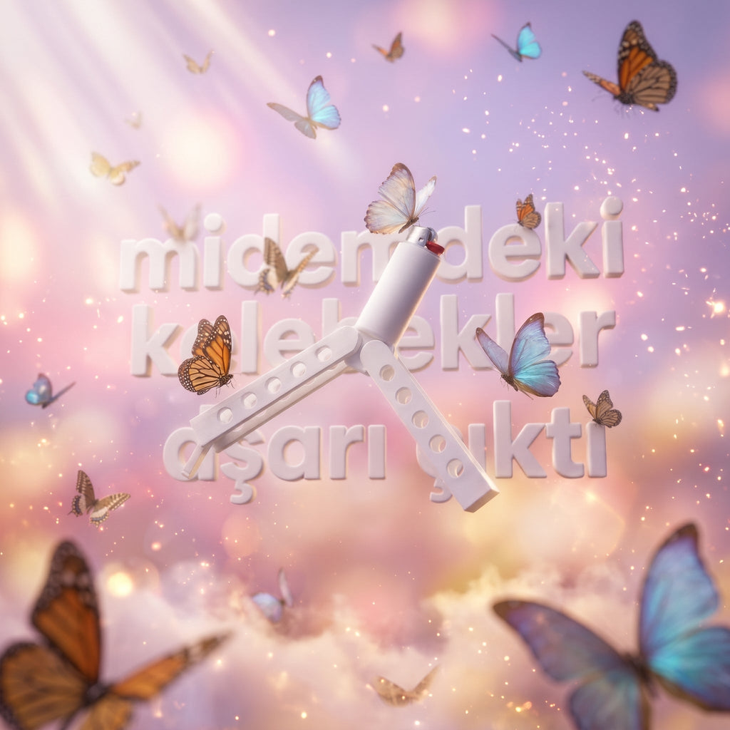 pır pır (butterfly lighter case)